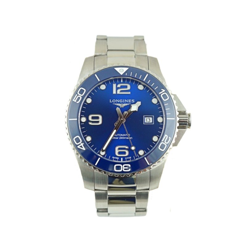 LONGINES 浪琴 深海征服者系列 機械錶 腕錶(藍/43mm)(2022年保卡，保固中)-0