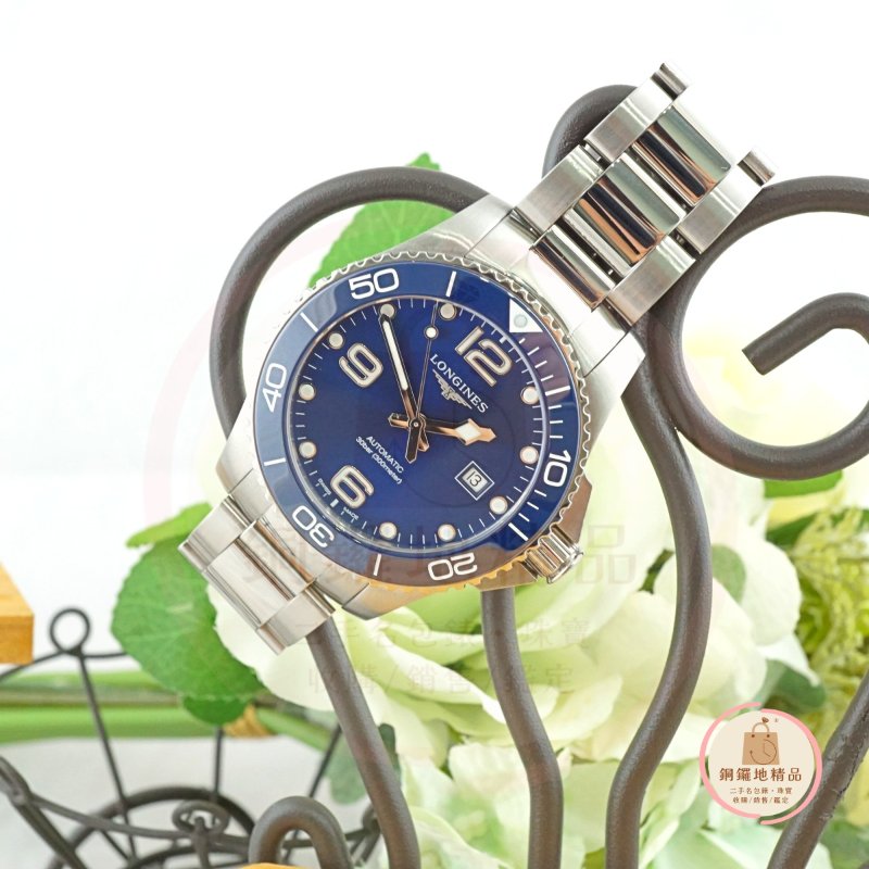 LONGINES 浪琴 深海征服者系列 機械錶 腕錶(藍/43mm)(2022年保卡，保固中)-1