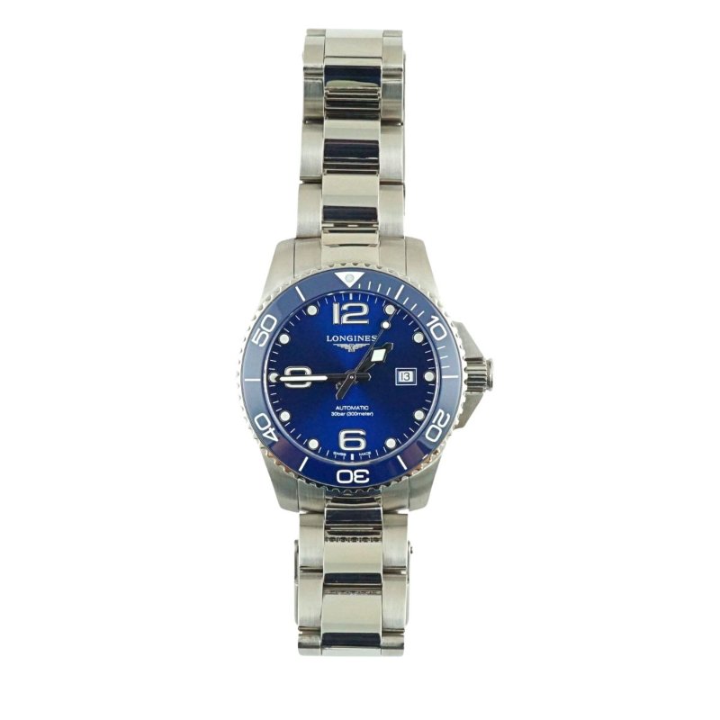 LONGINES 浪琴 深海征服者系列 機械錶 腕錶(藍/43mm)(2022年保卡，保固中)-5