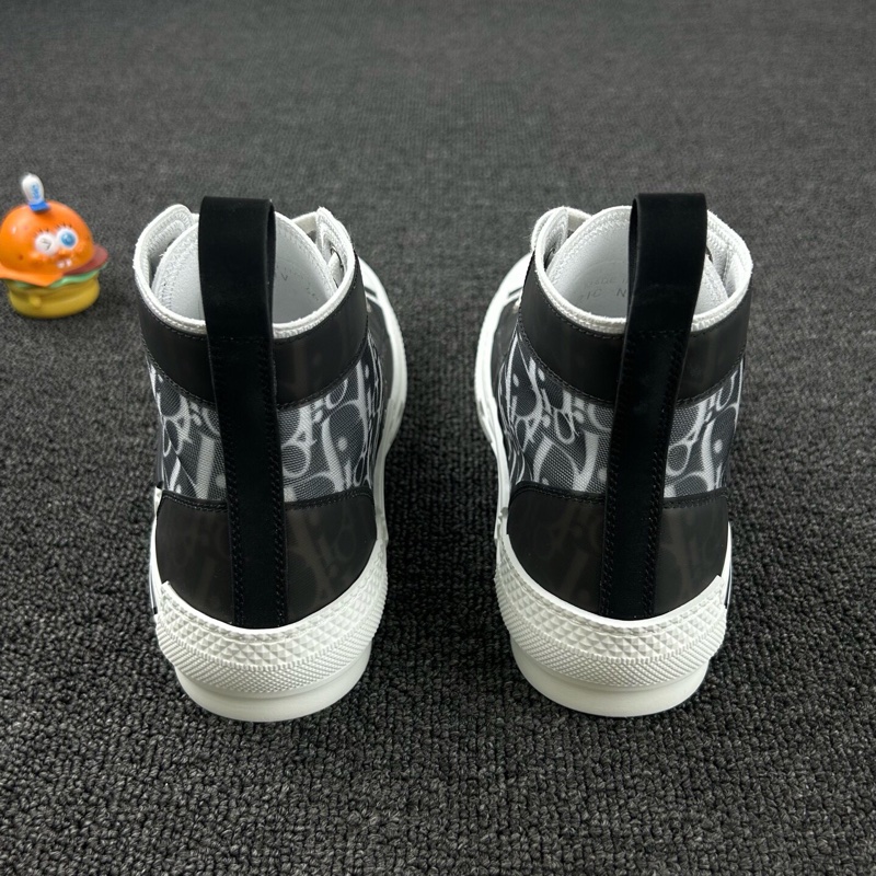 Dior迪奧 B23黑白滿印板鞋 尺碼:36 室內試穿🧡-4