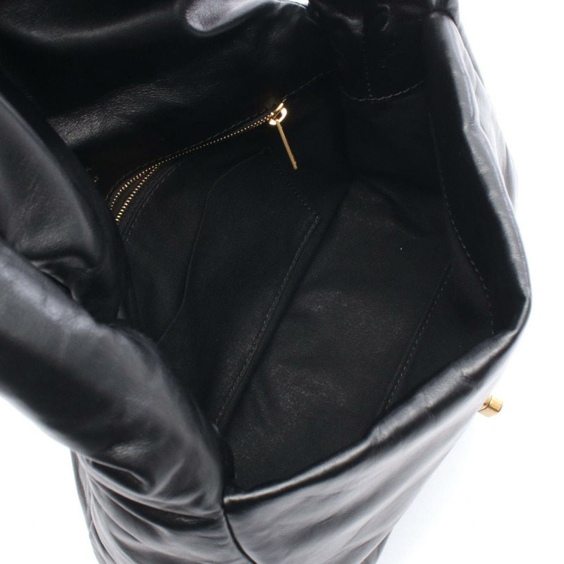 BALENCIAGA Monaco 斜背包 787896 黑色皮革 GHW 二手 女士-2
