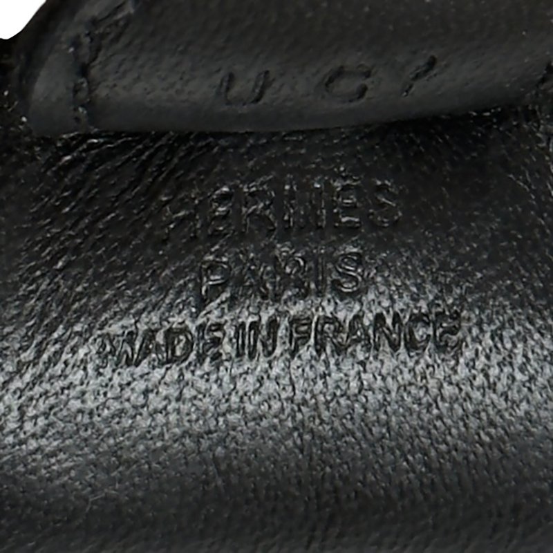 HERMES *罕有全黑 * Rodeo PM 馬仔 掛飾 U刻-6
