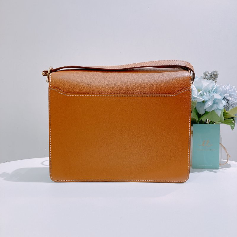 TW4855 Hermes 愛馬仕中號包包 Roulis 23 Evercolor Gold x GHW-2