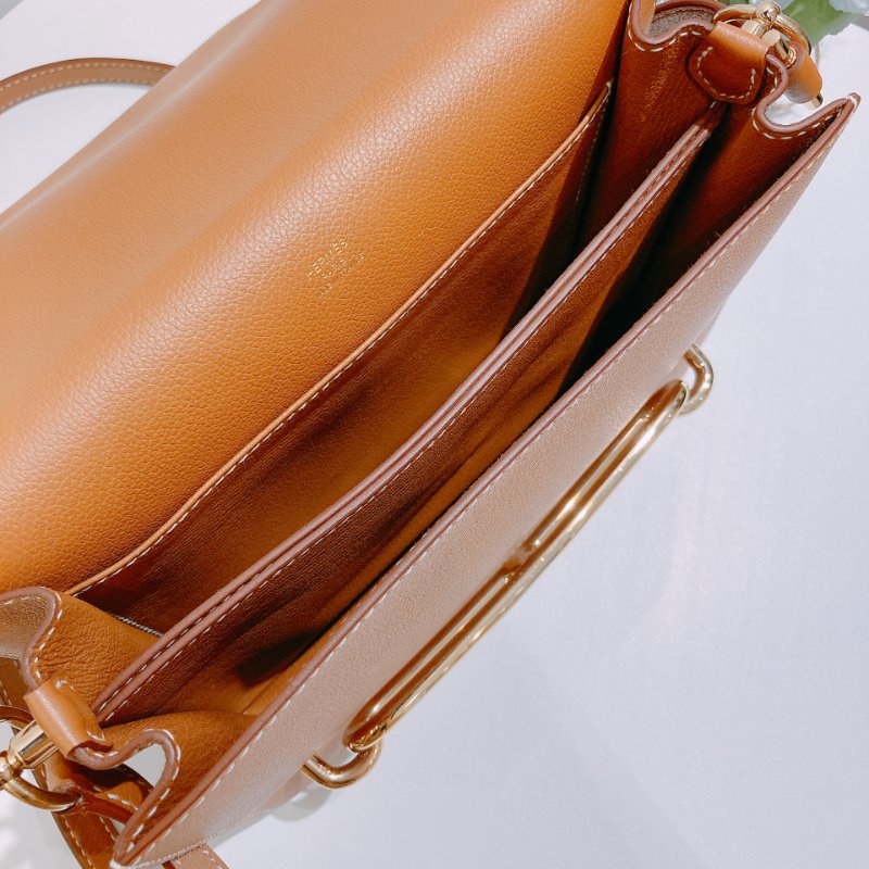 TW4855 Hermes 愛馬仕中號包包 Roulis 23 Evercolor Gold x GHW-14