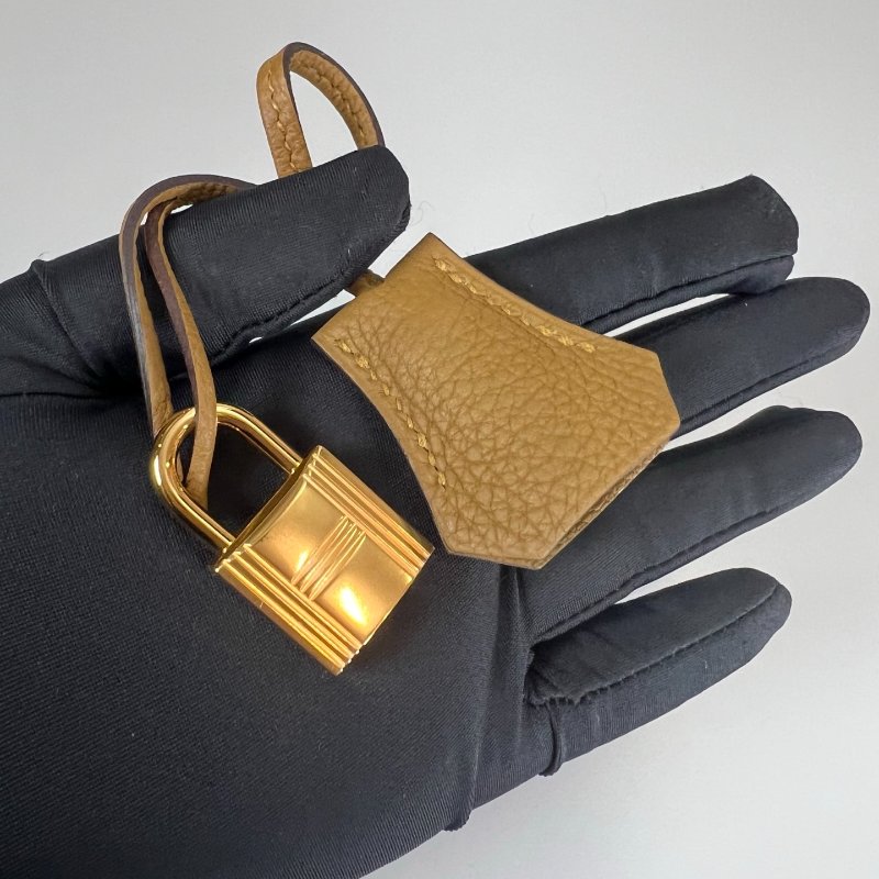 HERMES Y刻 U8古銅色 內縫TOGO皮KELLY25 凱莉包-10