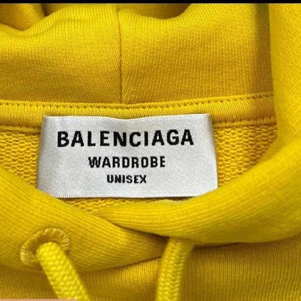 💎Han's house精品服飾💎Balenciaga 巴黎世家 可樂 刺繡  帽T 寬版 現貨 XS/S 原價36900-3