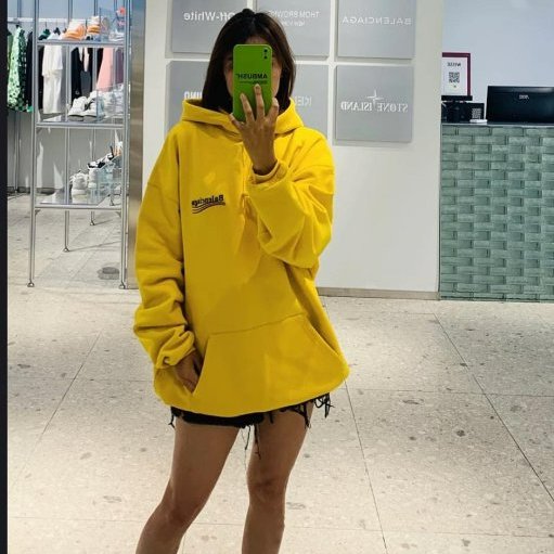 💎Han's house精品服飾💎Balenciaga 巴黎世家 可樂 刺繡  帽T 寬版 現貨 XS/S 原價36900-7