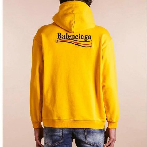 💎Han's house精品服飾💎Balenciaga 巴黎世家 可樂 刺繡  帽T 寬版 現貨 XS/S 原價36900-9