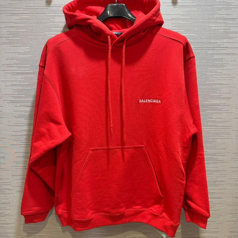 💎Han's house精品服飾💎Balenciaga 巴黎世家 刺繡 LOGO 帽T 寬版 男女共穿 葡萄牙製 現貨 XXS 原價29800-1