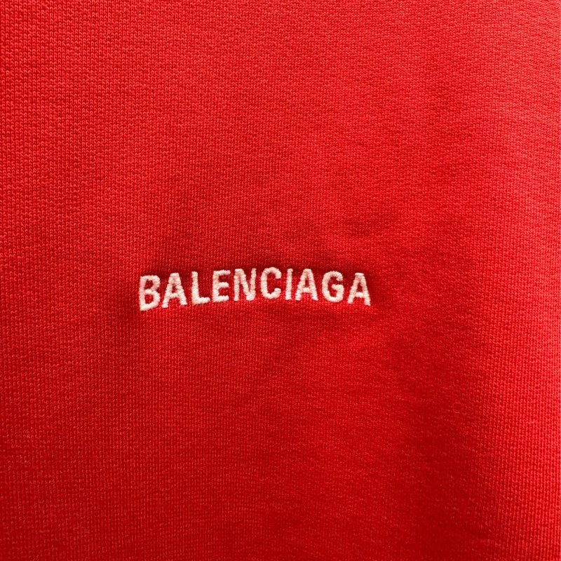 💎Han's house精品服飾💎Balenciaga 巴黎世家 刺繡 LOGO 帽T 寬版 男女共穿 葡萄牙製 現貨 XXS 原價29800-3