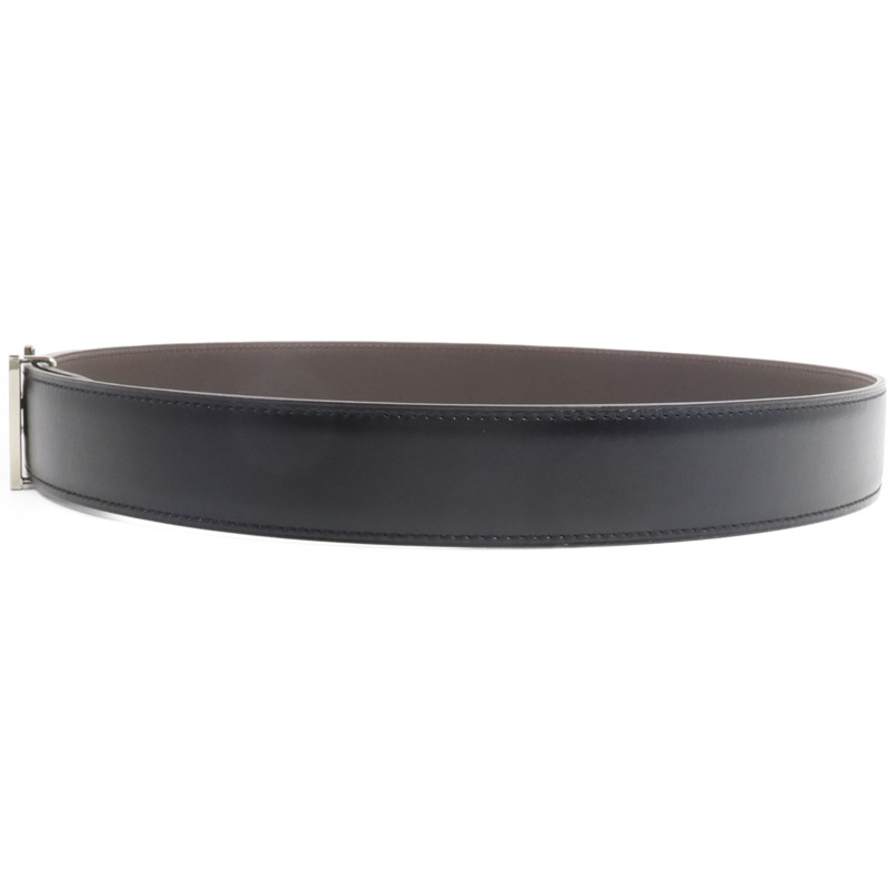 HERMES Box Calf皮革Belt皮帶Noir-1