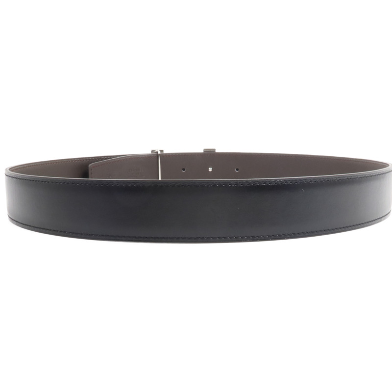 HERMES Box Calf皮革Belt皮帶Noir-2