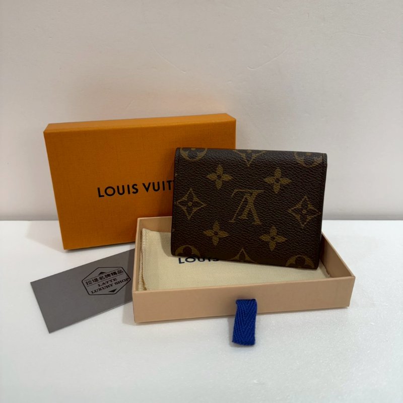 LV 卡夾/名片夾 93成新-1
