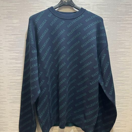 💎Han's house精品服飾💎 Balenciaga 巴黎世家 毛衣 男女共穿 義大利製 正常版 內標拆掉可雙面穿 現貨 S  原價48500-0