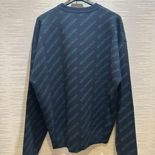 💎Han's house精品服飾💎 Balenciaga 巴黎世家 毛衣 男女共穿 義大利製 正常版 內標拆掉可雙面穿 現貨 S  原價48500-1