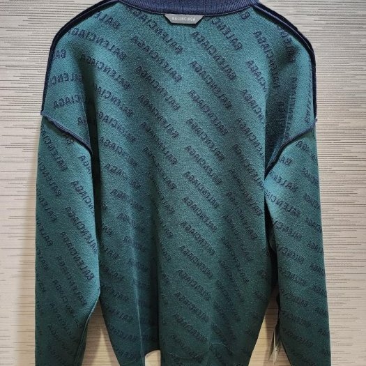 💎Han's house精品服飾💎 Balenciaga 巴黎世家 毛衣 男女共穿 義大利製 正常版 內標拆掉可雙面穿 現貨 S  原價48500-5
