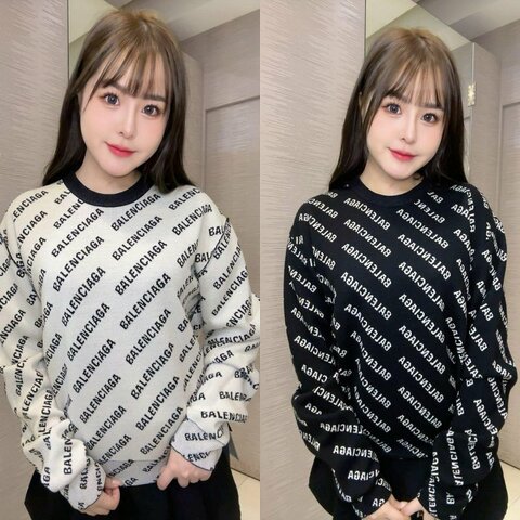 💎Han's house精品服飾💎Balenciaga 巴黎世家 毛衣 男女共穿 義大利製  內標拆掉可雙面穿 原價48500