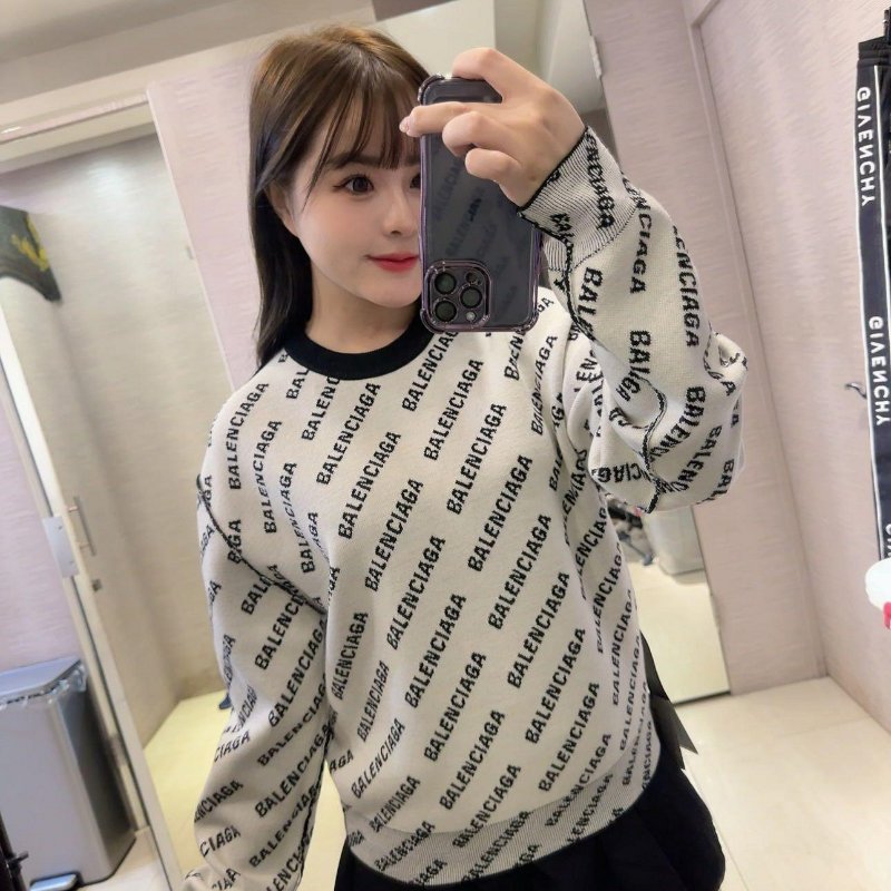 💎Han's house精品服飾💎Balenciaga 巴黎世家 毛衣 男女共穿 義大利製  內標拆掉可雙面穿 原價48500-2