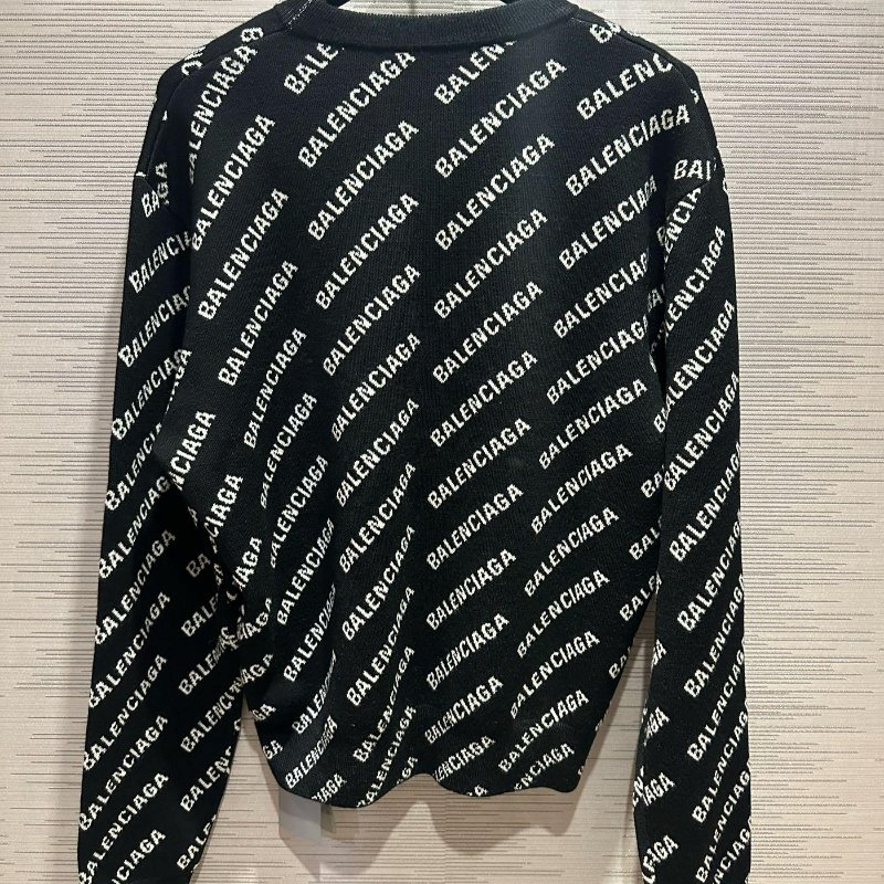 💎Han's house精品服飾💎Balenciaga 巴黎世家 毛衣 男女共穿 義大利製  內標拆掉可雙面穿 原價48500-6