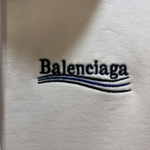 💎Han's house精品服飾💎Balenciaga 巴黎世家 可樂 刺繡 帽T 寬版 現貨 XS 原價36900-2