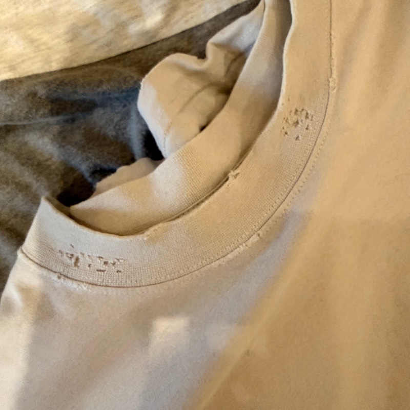 二手Balenciaga刷舊膠帶 Logo短踢-2