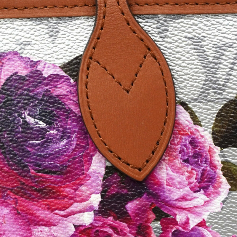 路易威登 LV Garden Neverfull MM 手提包 M21352 銀粉色 女士-7