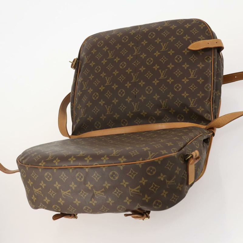 【日本直送】路易威登 Monogram Saumur 43 肩背包 M42252 LV Auth 175074A-20