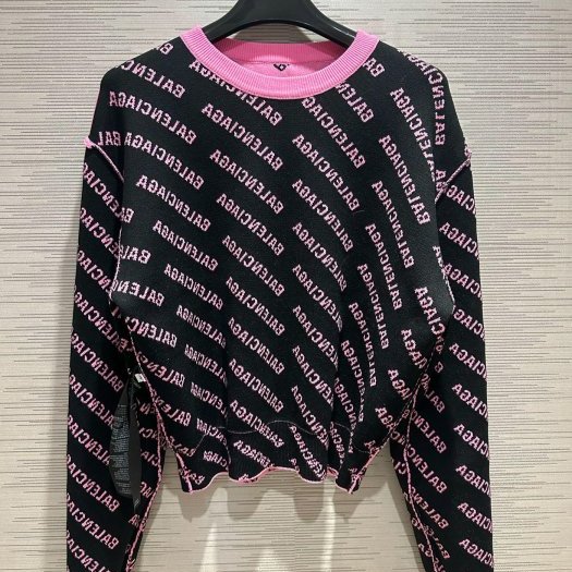💎Han's house精品服飾💎 Balenciaga 巴黎世家 毛衣 義大利製 正常版 內標拆掉可雙面穿 現貨 M原價48500-2