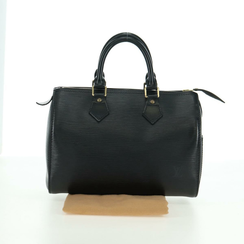 【日本直送】路易威登 Epi Speedy 25 手提包 黑色 M59042 LV 正品 am11581V-11