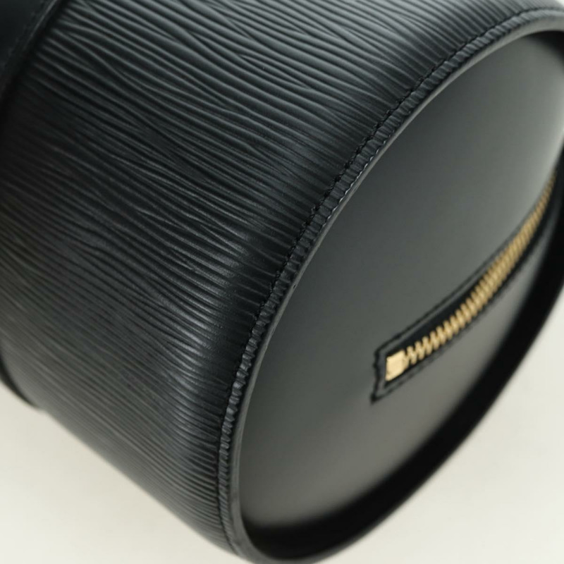 【日本直送】路易威登 Epi Soufflot 手提包 黑色 M52222 LV 正品 am11578V-14