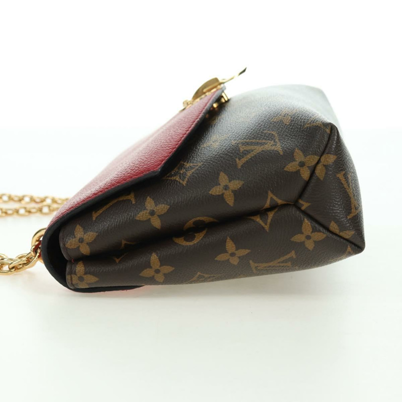 【日本直送】路易威登 Monogram Sun Placide 肩背包 紅色 M43713 LV Auth ep14595V-2