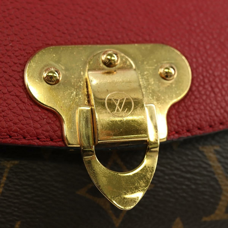 【日本直送】路易威登 Monogram Sun Placide 肩背包 紅色 M43713 LV Auth ep14595V-19
