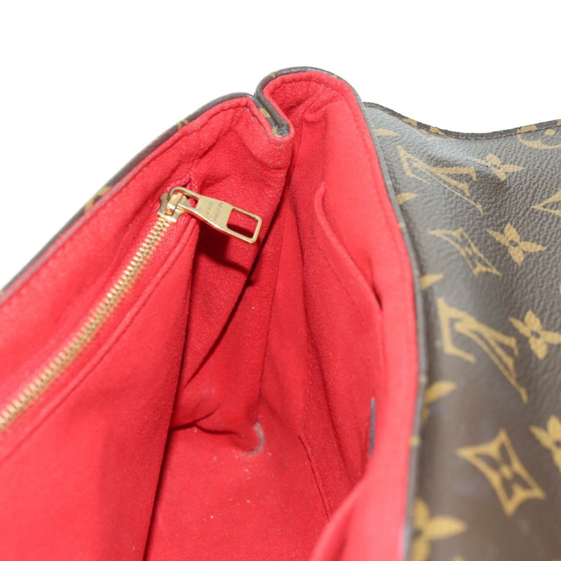 【日本直送】路易威登 Monogram Sun Placide 肩背包 紅色 M43713 LV Auth ep14595V-23