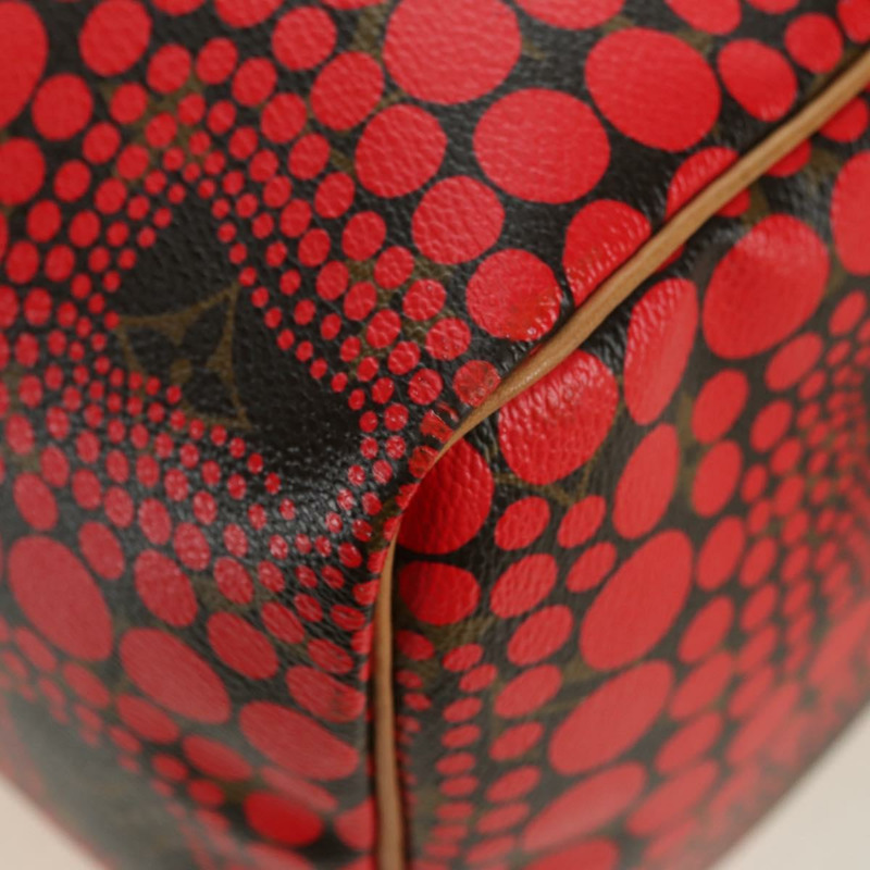 【日本直送】路易威登 Dot Infinity 草間彌生 Speedy 30 手袋 紅色 M40693 正品 179418SAM-14