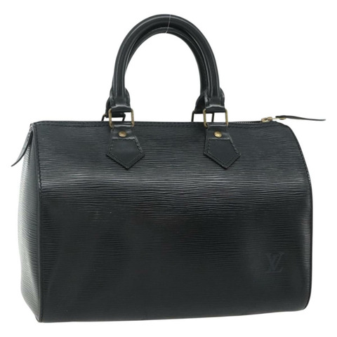 路易威登 Epi Speedy 25 手提包 黑色 M59042 LV 正品 178373A