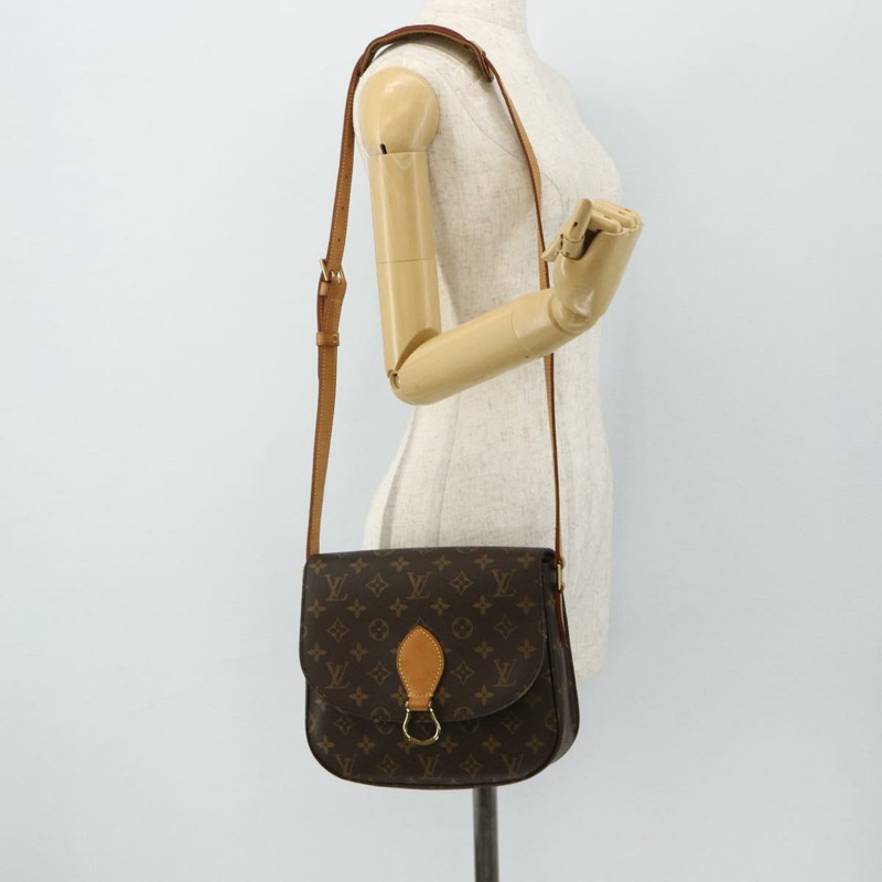 【日本直送】路易威登 Monogram Saint Cloud GM 肩背包 M51242 LV Auth 179750A-25