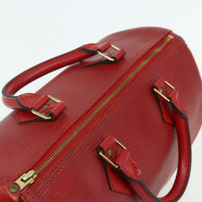 【日本直送】路易威登 Epi Speedy 30 手提包 卡斯蒂利亞紅 M43007 LV 正品 179738A-5