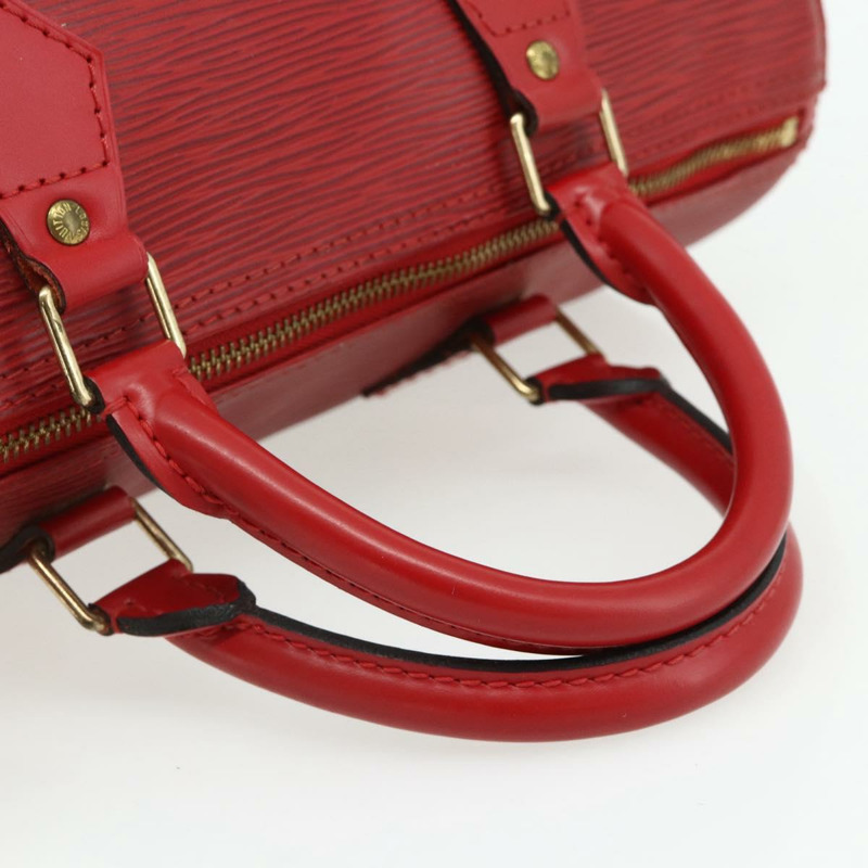 【日本直送】路易威登 Epi Speedy 30 手提包 卡斯蒂利亞紅 M43007 LV 正品 179738A-6