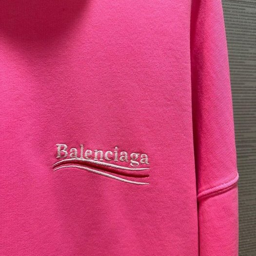 💎Han's house精品服飾💎Balenciaga 巴黎世家 可樂 雙面 刺繡 連帽 衛衣 寬版 男女共穿 現貨 S 原價36900-5