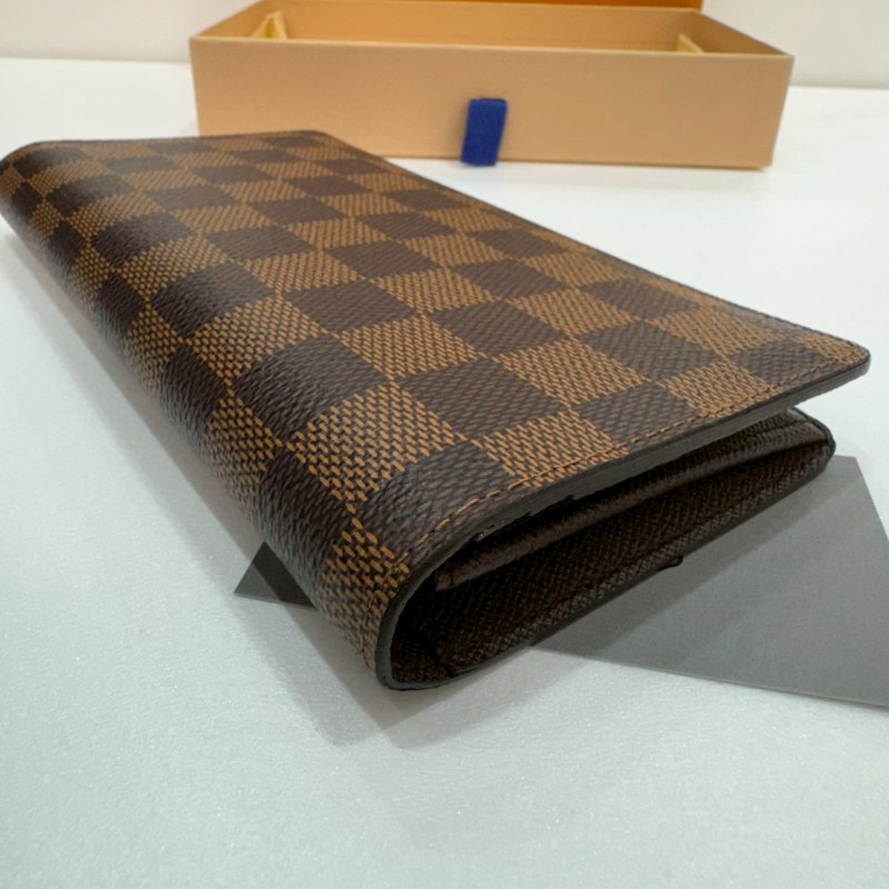 LV 對開 長夾/皮夾 N60017 93成新-6