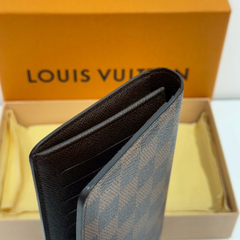 LV 對開 長夾/皮夾 N60017 93成新-7