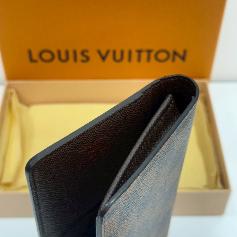 LV 對開 長夾/皮夾 N60017 93成新-8