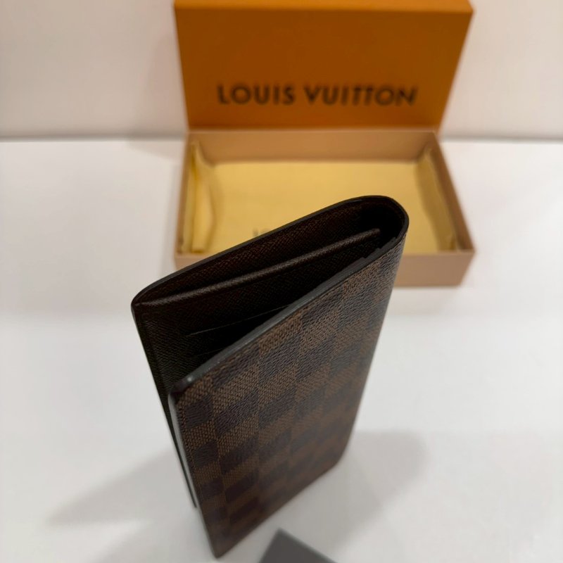 LV 對開 長夾/皮夾 N60017 93成新-9
