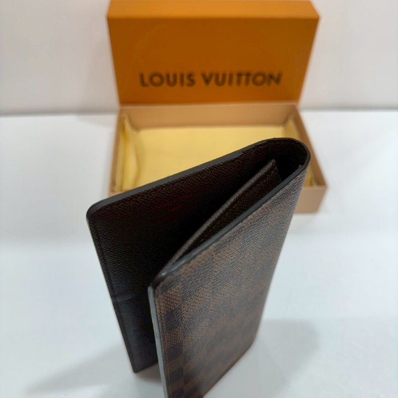 LV 對開 長夾/皮夾 N60017 93成新-11