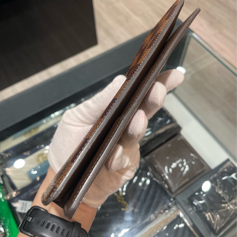 LV 對開 長夾/皮夾 N60017 93成新-14