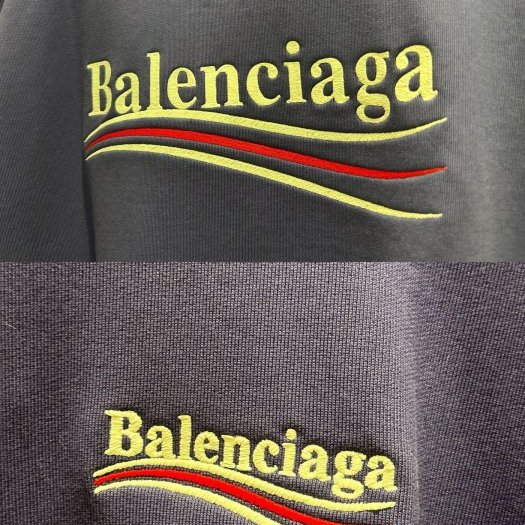 💎Han's house精品服飾💎Balenciaga 巴黎世家 可樂 雙面 刺繡 帽T 寬版 男女共穿 原價36900-2