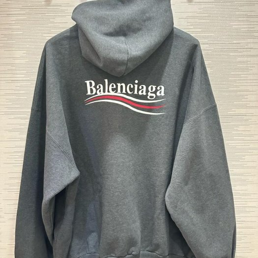 💎Han's house精品服飾💎Balenciaga 巴黎世家 可樂 雙面 刺繡 帽T 寬版 男女共穿 原價36900-0