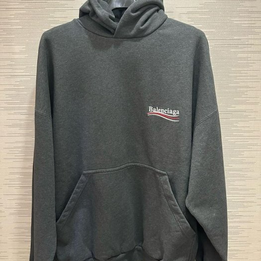 💎Han's house精品服飾💎Balenciaga 巴黎世家 可樂 雙面 刺繡 帽T 寬版 男女共穿 原價36900-1