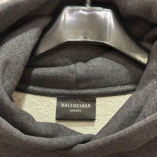 💎Han's house精品服飾💎Balenciaga 巴黎世家 可樂 雙面 刺繡 帽T 寬版 男女共穿 原價36900-3