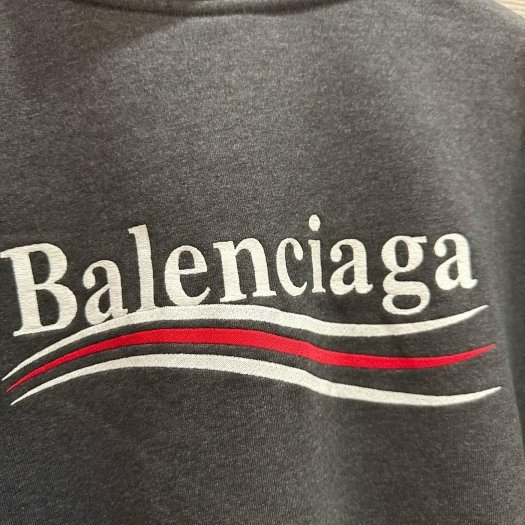 💎Han's house精品服飾💎Balenciaga 巴黎世家 可樂 雙面 刺繡 帽T 寬版 男女共穿 原價36900-4